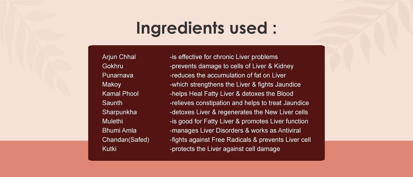 liver care ingredients